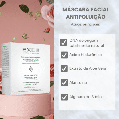 Máscara Facial Hidratante com Ácido Hialurônico - Image 2