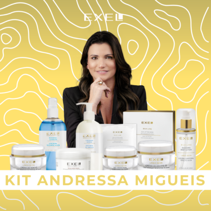 Kit Andressa Migueis: Cuidado da pele